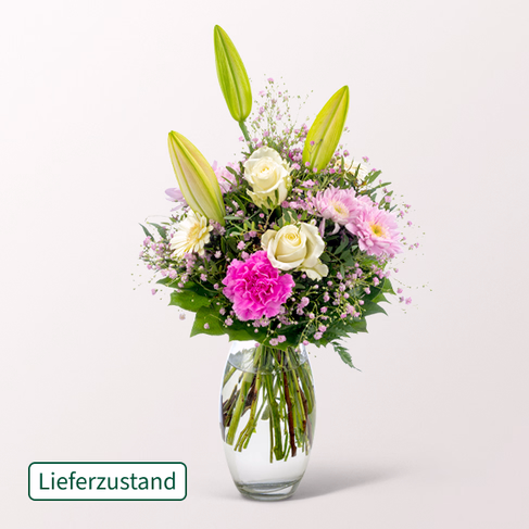 Blumenstrauß Glücksmoment
