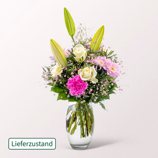 Blumenstrauß Glücksmoment
