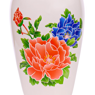 Asiatic Orchids with vase