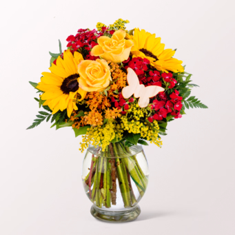 Flower Bouquet Mamas Lächeln